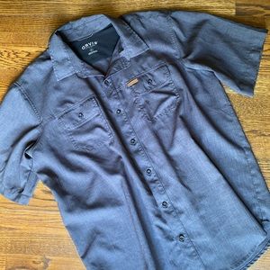 Men’s Orvis short sleeve button up shirt